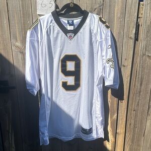 New Orleans Saints Drew Brees Reebok NFL Jersey White Size 54